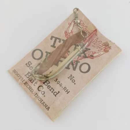 South Bend Trix-Oreno 594 Esca da mosca, Argento/Rosso, 2 g, #24506