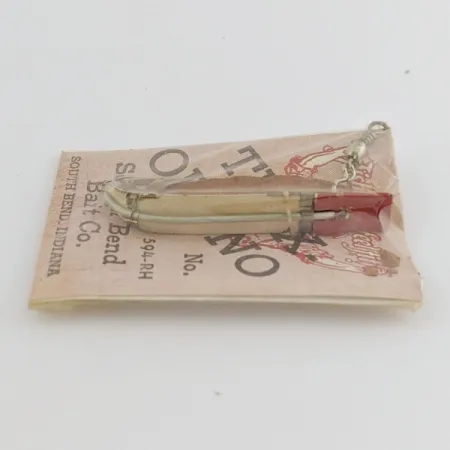 South Bend Trix-Oreno 594 Esca da mosca, Argento/Rosso, 2 g, #24506