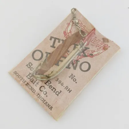 South Bend Trix-Oreno 594 Esca da mosca, Argento/Rosso, 2 g, #24506