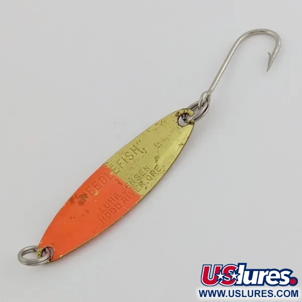 Luhr Jensen Needlefish 1 Ondulante, Rosso/Oro, 2g, Traina, #24513