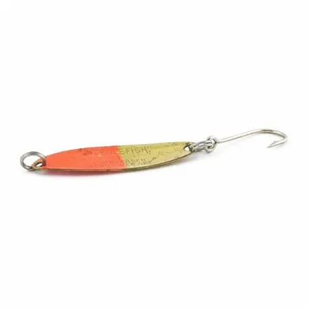 Luhr Jensen Needlefish 1 Ondulante, Rosso/Oro, 2g, Traina, #24513