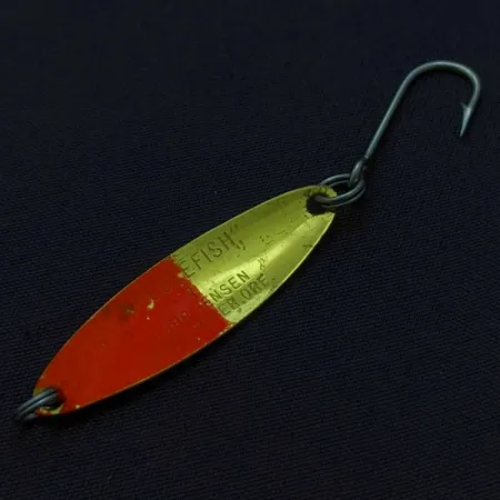 Luhr Jensen Needlefish 1 Ondulante, Rosso/Oro, 2g, Traina, #24513