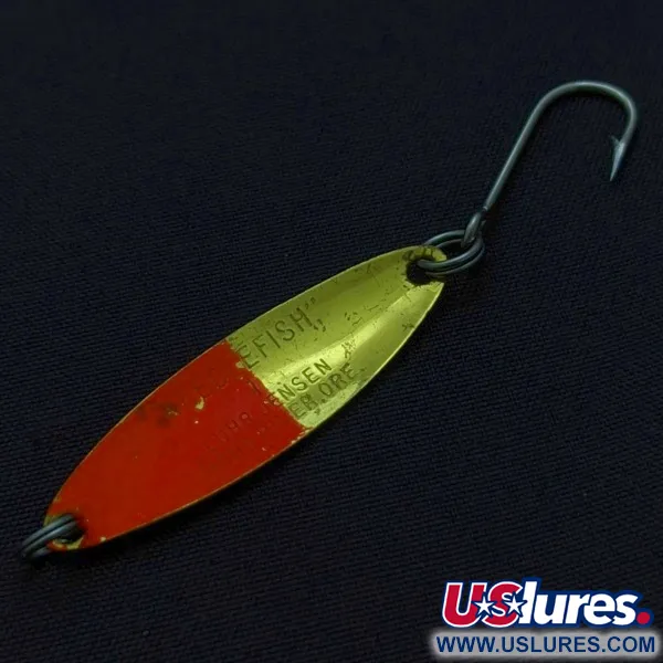Luhr Jensen Needlefish 1 Ondulante, Rosso/Oro, 2g, Traina, #24513