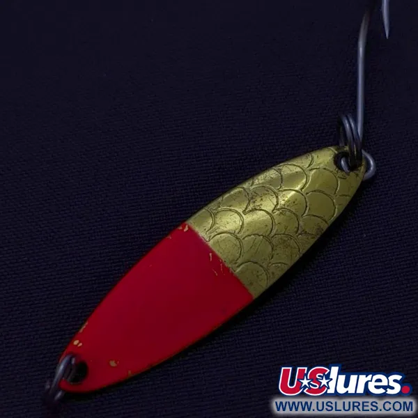Luhr Jensen Needlefish 1 Ondulante, Rosso/Oro, 2g, Traina, #24513