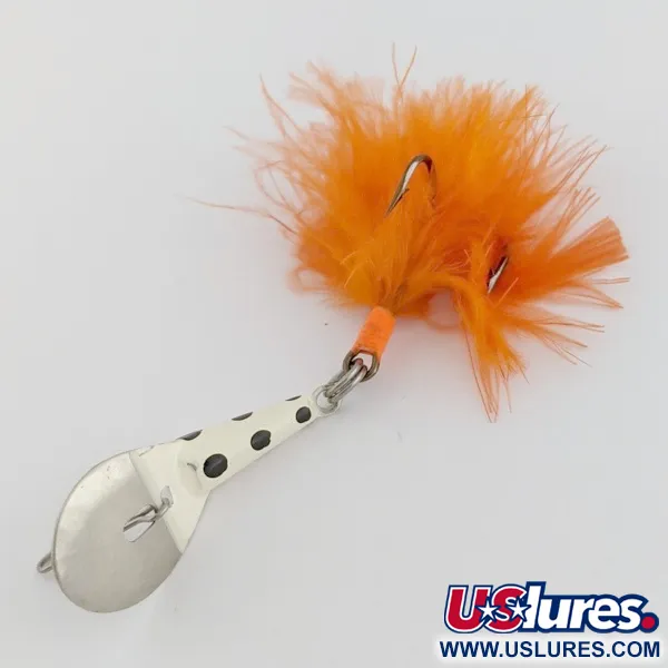 Glen Evans Gad-About Ondulante, argento-bianco-arancio, 7 g, #24519