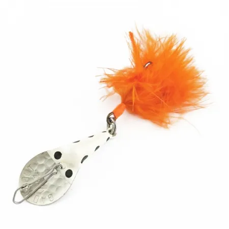 Glen Evans Gad-About Ondulante, argento-bianco-arancio, 7 g, #24519