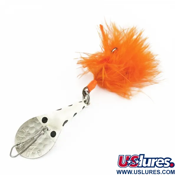 Glen Evans Gad-About Ondulante, argento-bianco-arancio, 7 g, #24519