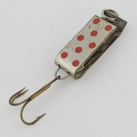 Jake's Lures Lil Jake Ondulante, Nichel/Rosso, 9 g, Corpo Piegato, #24520