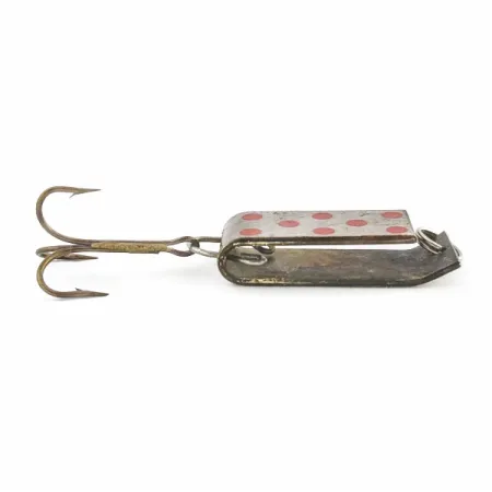 Jake's Lures Lil Jake Ondulante, Nichel/Rosso, 9 g, Corpo Piegato, #24520