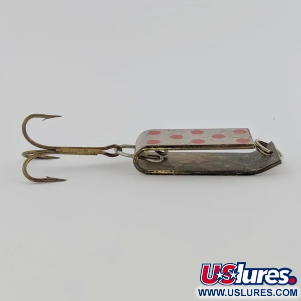 Jake's Lures Lil Jake Ondulante, Nichel/Rosso, 9 g, Corpo Piegato, #24520