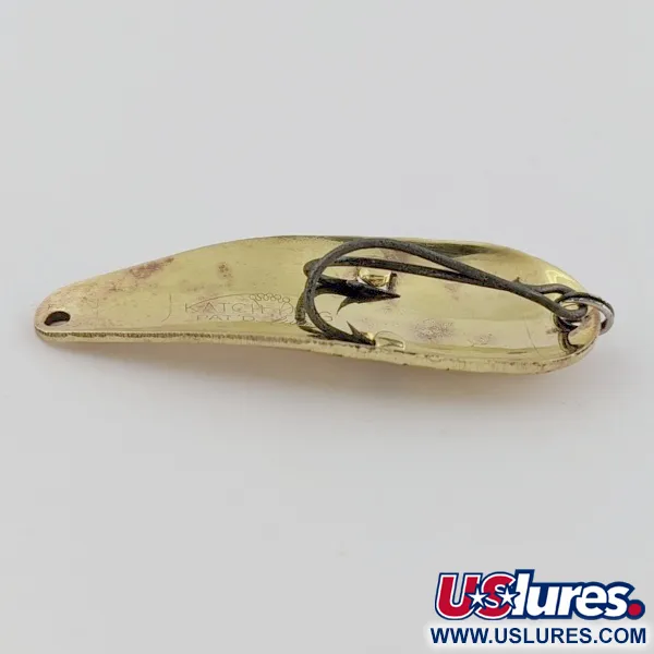 Katch King Weedless Spoon Ondulante, ottone, 7 g, antialga, #24529