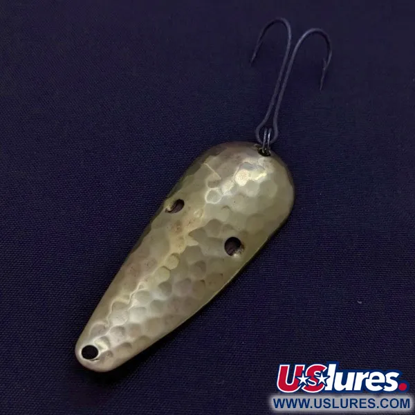 Katch King Weedless Spoon Ondulante, ottone, 7 g, antialga, #24529