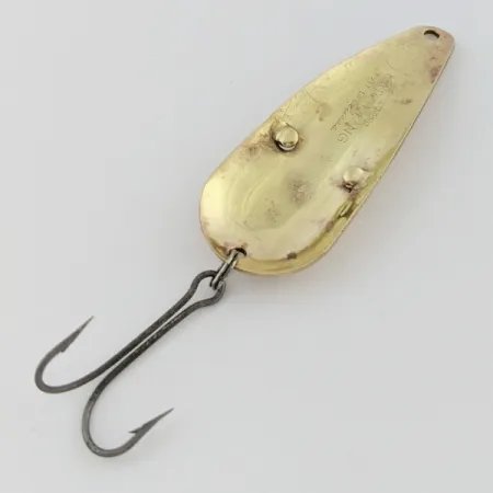 Katch King Weedless Spoon Ondulante, ottone, 7 g, antialga, #24529