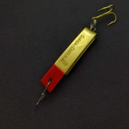 Luhr Jensen Super-Duper 503 Ondulante, Gold/Red, 4.3 g, U-Shape, #24546