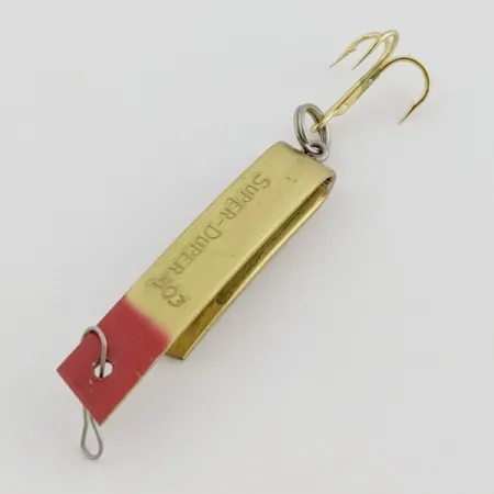 Luhr Jensen Super-Duper 503 Ondulante, Gold/Red, 4.3 g, U-Shape, #24546