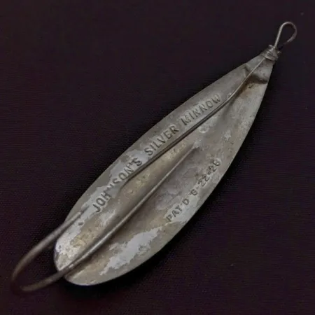 Johnson Silver Minnow Weedless Ondulante, Nichel, 12g, Antialga, #24548