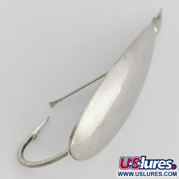 Johnson Silver Minnow Weedless Ondulante, Nichel, 12g, Antialga, #24548