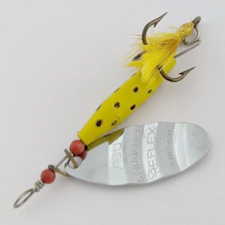 Abu Garcia Spinnaren Reflex Rotante, Giallo/Nichel, 7 g, #24553