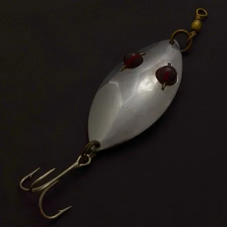 Hofschneider Red Eye Wiggler Ondulante, Argento, 25 g, Occhi, #24579