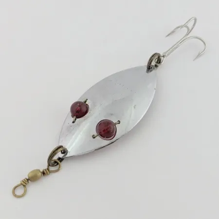 Hofschneider Red Eye Wiggler Ondulante, Argento, 25 g, Occhi, #24579