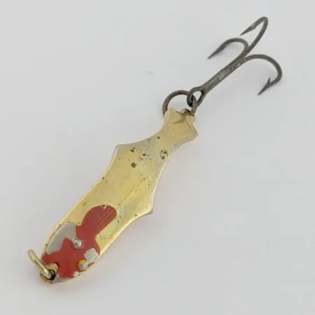 Pflueger Pippin Wobbler ondulante, oro/rosso, 6g, #24582