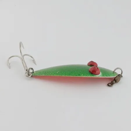 Paul Bunyan Flash eye spoon Ondulante, verde/arancio, 21 g, #24585
