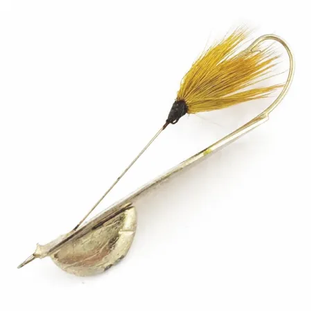 Marathon Weedless Spoon, Oro, 6 g, Bucktail, #24597