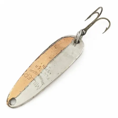 Miller Flutter Spin Ondulante, Nickel/Copper, 11 g, Bicolore, #24602