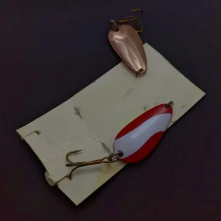 Glen Evans Spoon Ondulante, rosso/bianco/rame, 6g, set da 2, #24601