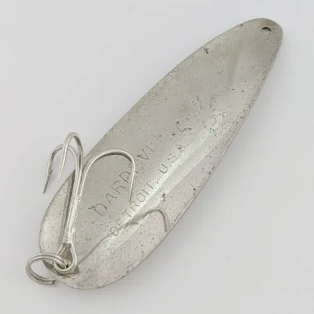 Dardevle Detroit Ondulante, Nichel, 28 g, Vintage 1950-80, #24605