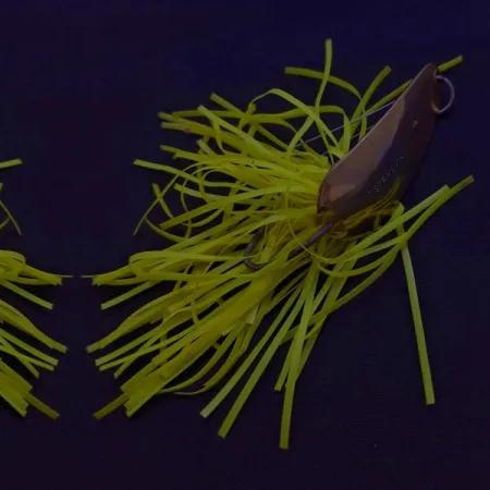 Strike King Timber King Ondulante, Oro, 14 g, Skirt giallo, #24608