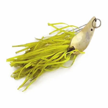 Strike King Timber King Ondulante, Oro, 14 g, Skirt giallo, #24608