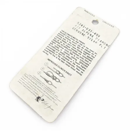 Luhr Jensen Alpena Diamond Ondulante, argentato, 4 g, #24610