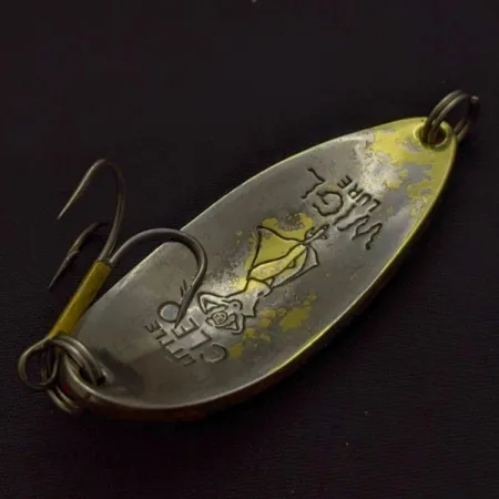 Little Cleo (Hula Girl) Ondulante, Nichel/Rosa, 14g, Hula Girl, #24623