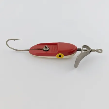 AL. Foss Oriental Wiggler No 4, rosso/bianco, 14 g, spinner, #24641