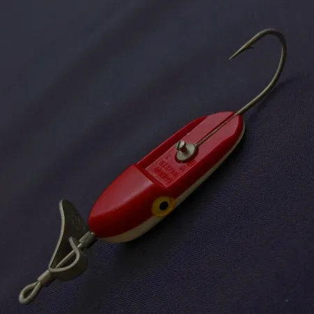 AL. Foss Oriental Wiggler No 4, rosso/bianco, 14 g, spinner, #24641