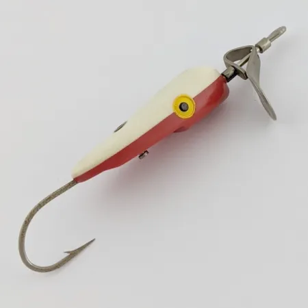 AL. Foss Oriental Wiggler No 4, rosso/bianco, 14 g, spinner, #24641