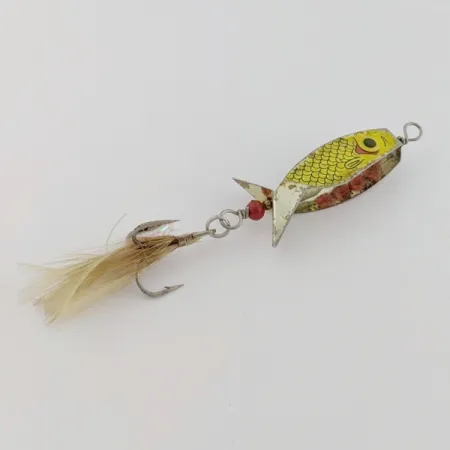 Rotante Mack's Hummbait, nichel/rosso, 9g, corpo alato, #24676