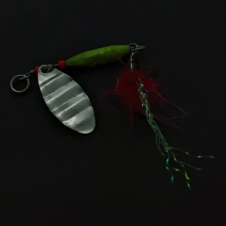 Rotante Dolphin Marble Spinner, verde/nichel, 7 g, vintage, #24705