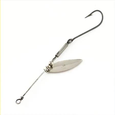 Marathon Spinner Cucchiaino, Nichel, 1.5g, Foglia Salice, #24710