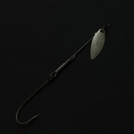 Marathon Spinner Cucchiaino, Nichel, 1.5g, Foglia Salice, #24710