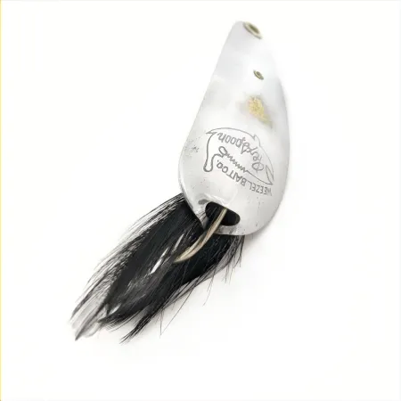 Ondulante Weezel Rex Spoon, nichel, 12 g, trailer piume, #24761