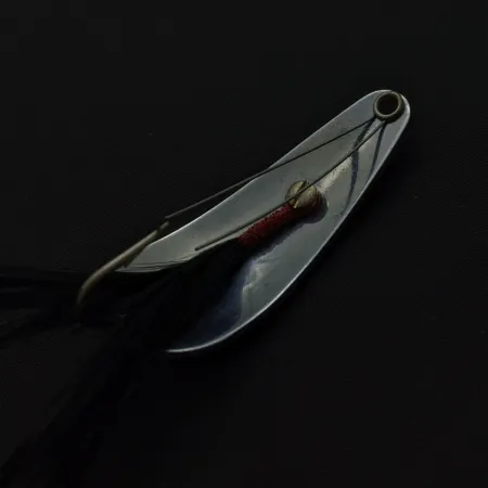 Ondulante Weezel Rex Spoon, nichel, 12 g, trailer piume, #24761