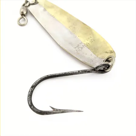 Luhr Jensen McMahon 5 Ondulante, Ottone/Nichel, 14g, Amo Mustad, #24768