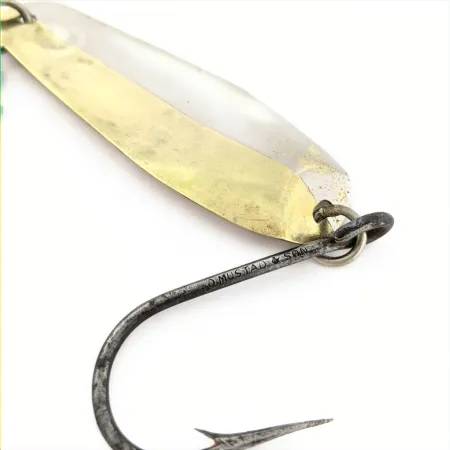 Luhr Jensen McMahon 5 Ondulante, Ottone/Nichel, 14g, Amo Mustad, #24768