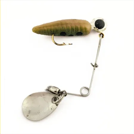 Johnson Beetle Spin Spinner, Nichel/Giallo, 2.5g, #24785