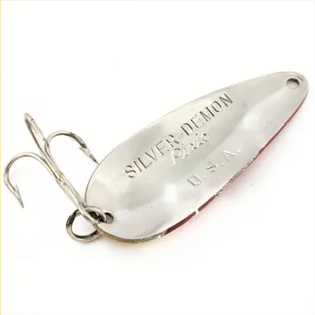 Cucchiaino Silver-Demon Pixie, Rosso/Nichel, 11g, Profilo a S, #24790