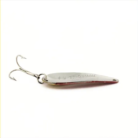 Cucchiaino Silver-Demon Pixie, Rosso/Nichel, 11g, Profilo a S, #24790