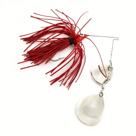 Finny Super Pro Spinnerbait, Nichel/rosso, 17g, Colorado, #24949
