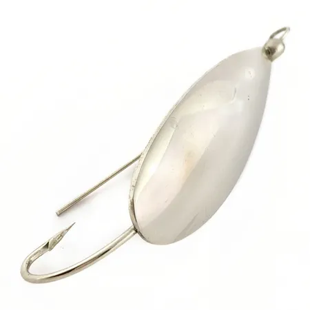 Luhr Jensen Silver Spoon Ondulante, Nickel, 5 g, Antialga, #25188